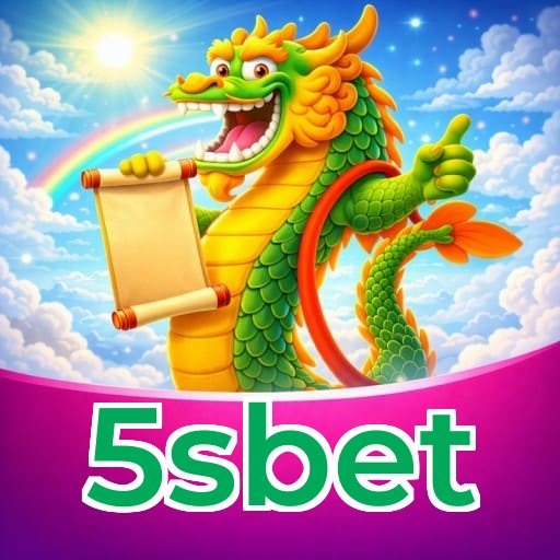 Interface do aplicativo 5sbet mostrando jogos disponíveis no iOS e Android